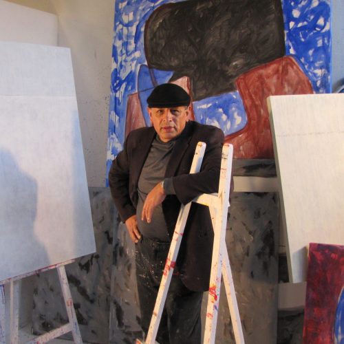 El artista plástico Fernando M. Díaz en la Celebración Internacional del Mes del Libro Hispano en San Miguel de Allende, México. El artista plástico Fernando M. Díaz en la Celebración Internacional del Mes del Libro Hispano en San Miguel de Allende, México.