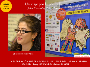 Homenaje a Poetas Hispanos en la JFK-  Mes del Libro Hispano (3)