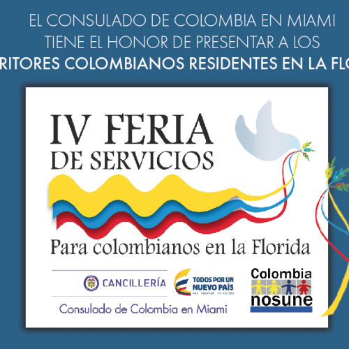 ESCRITORES COLOMBIANOS PRESENTES EN LA IV FERIA DE SERVICIOS DEL CONSULADO DE COLOMBIA ESCRITORES COLOMBIANOS PRESENTES EN LA IV FERIA DE SERVICIOS DEL CONSULADO DE COLOMBIA