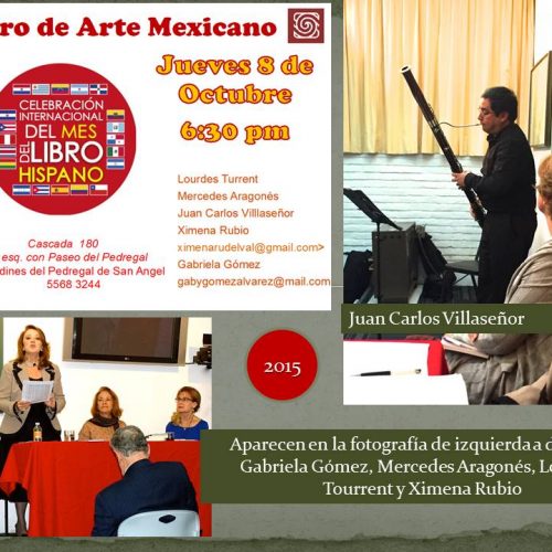 México celebró el Mes del Libro Hispano en el Centro de Arte Mexicano México celebró el Mes del Libro Hispano en el Centro de Arte Mexicano