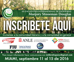 XII Encuentro Internacional de Escritoras Marjory Stoneman Douglas 2016. Proceso de inscripción.