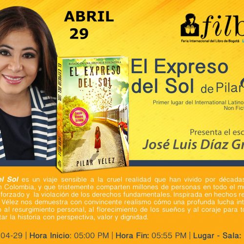 Con El Expreso del Sol de Pilar Vélez la escritura se convierte en instrumento de paz Con El Expreso del Sol de Pilar Vélez la escritura se convierte en instrumento de paz