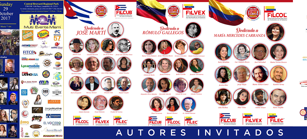 La FILCUB, Feria Internacional del Libro de Cuba en el Exterior se une a Ecuador Fair of South Florida